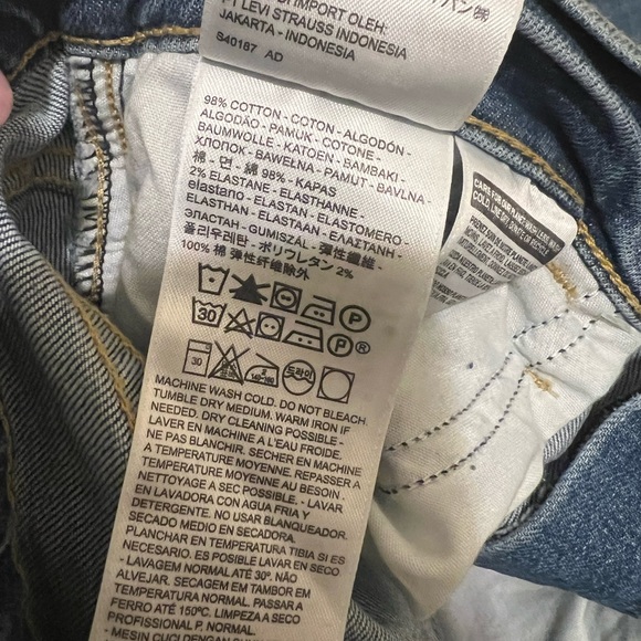 LEVIS Mile High Wide Leg Crop - Picture 6 of 6